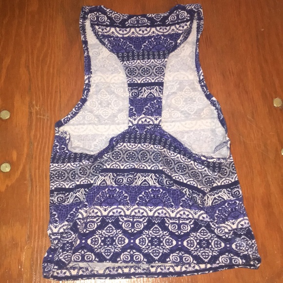 Blue Aztec Tank - Picture 2 of 5